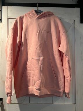 Comfrt Pastel Collection Bubblegum Pink Pullover Hoodie Large Brand New